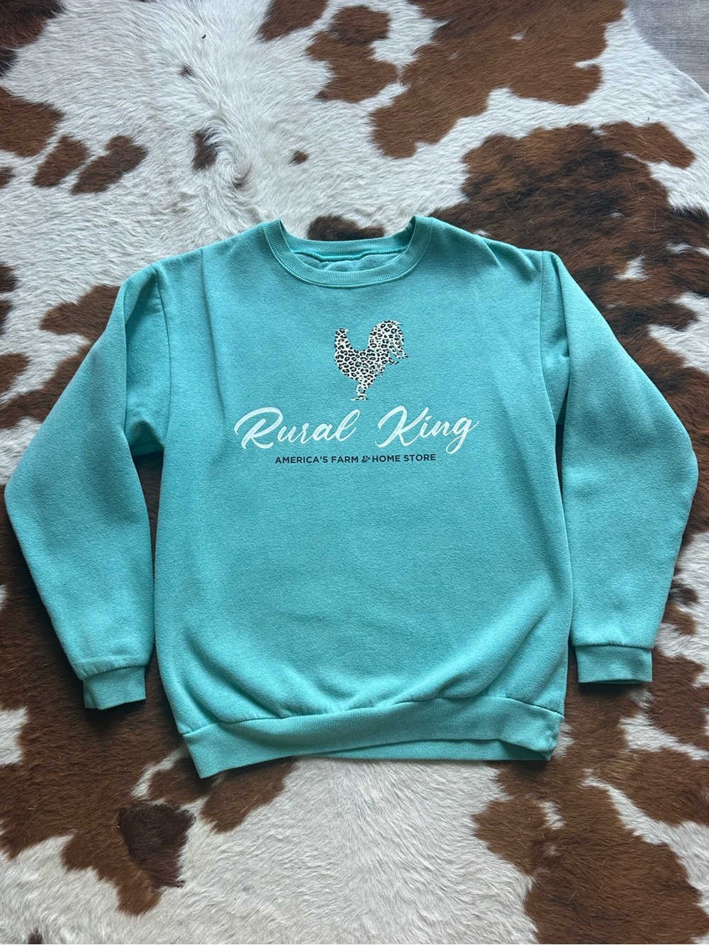 Rural King Teal Sweatshirt
